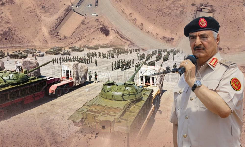 Έρχεται γενική αντεπίθεση - Πολεμική επιθεώρηση από Χ. Χαφτάρ